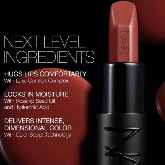 ๐นHP๐นNWT NARS EXPLICIT LONG LASTING SATIN LIPSTICK EXHIBITION 851 - Picture 7 of 16